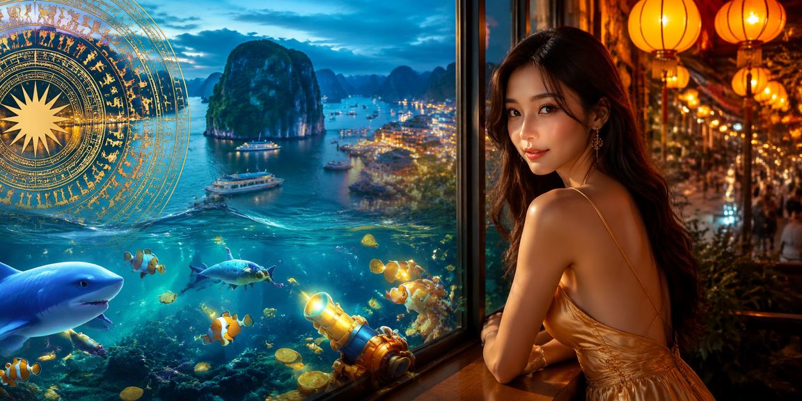 Người chơi tại vịnh Hạ Long trải nghiệm game bắn cá và cá cược trực tuyến qua điện thoại