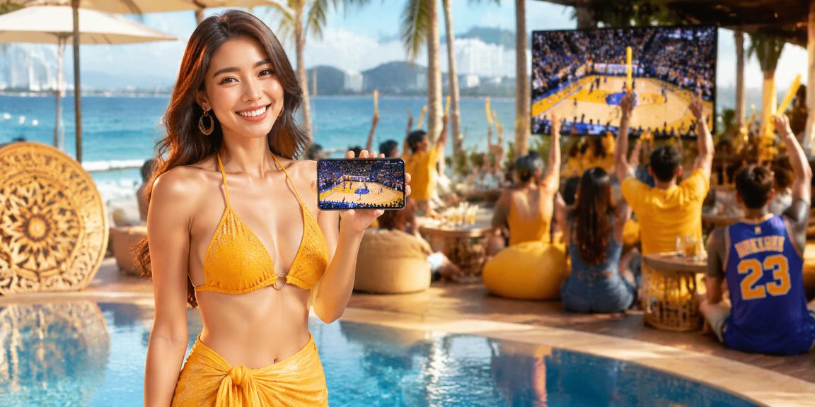 Người dùng tại Vũng Tàu uống cà phê và xem thông tin cược bóng rổ trên laptop buổi sáng